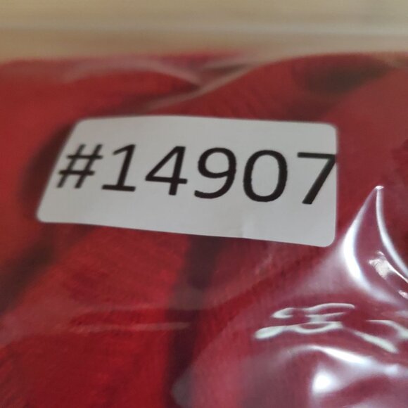 Cashmere Sweater Mens XL Red V-Neck Soft Long-Sleeve Classic Knit *Read* - Picture 7 of 7